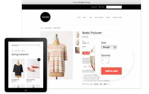 Design a online store